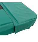 Trampoline Rand Rechthoek Magic Circle Pro Groen 380 x 255 cm