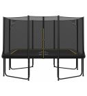 Magic Circle Pro Black Rechthoekige Trampoline 244 x 366 cm met veiligheidsnet