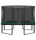 Magic Circle Pro Fiber Rechthoekige Trampoline 244 x 366 cm met veiligheidsnet