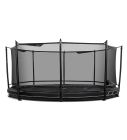 North Legend Ovale Ingraaf Trampoline 350x245 cm met veiligheidsnet