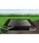 Flat to the ground Trampoline Rechthoekig Capital Play Black 305 x 183 cm