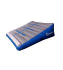 Schuinvlak 12spring 200x200x80 cm Blauw/grijs