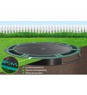 Flat to the ground trampoline Capital Play Groen 305 cm