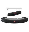 Trampoline Rand Berg Favorit inground 380 cm Zwart