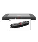 Trampoline Rand Rechthoekig Berg Favorit Ultim inground 280x190 Grijs