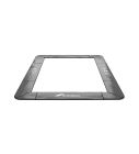 Trampoline Rand Rechthoekig Flat To The Ground Akrobat Primus 330x250 cm Zwart