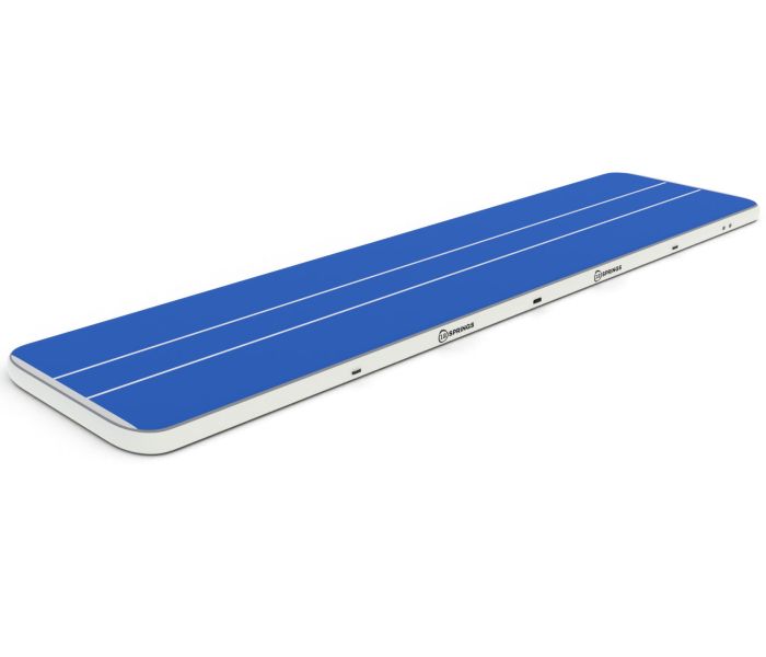 Airtrack 12spring 1500x300x30 cm Pro Blauw/Wit