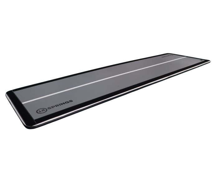 Airtrack 12spring 600x150x5 cm Slim Zwart/grijs