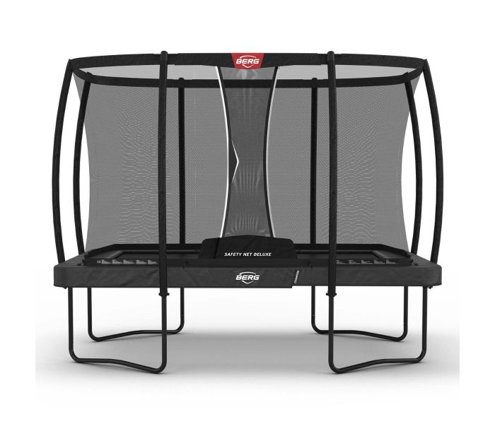 Berg Ultim Champion Rechthoekige Trampoline 330x220 cm met deluxe veiligheidsnet