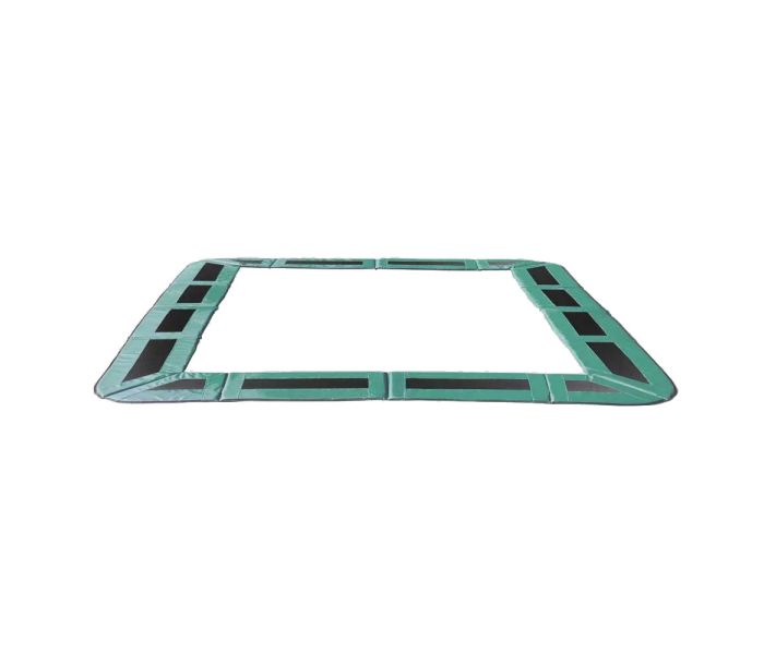 Trampoline rand Capital Play Rechthoekig 305x183 cm Groen
