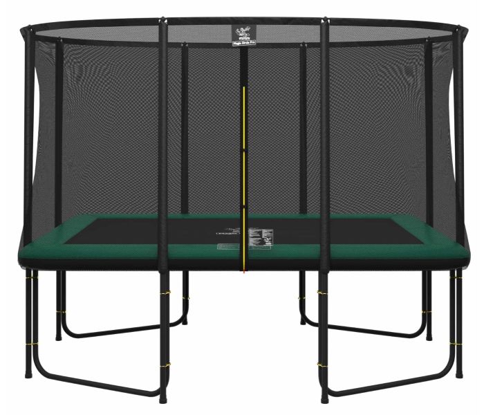 Magic Circle Pro Fiber Rechthoekige Trampoline 244 x 366 cm met veiligheidsnet