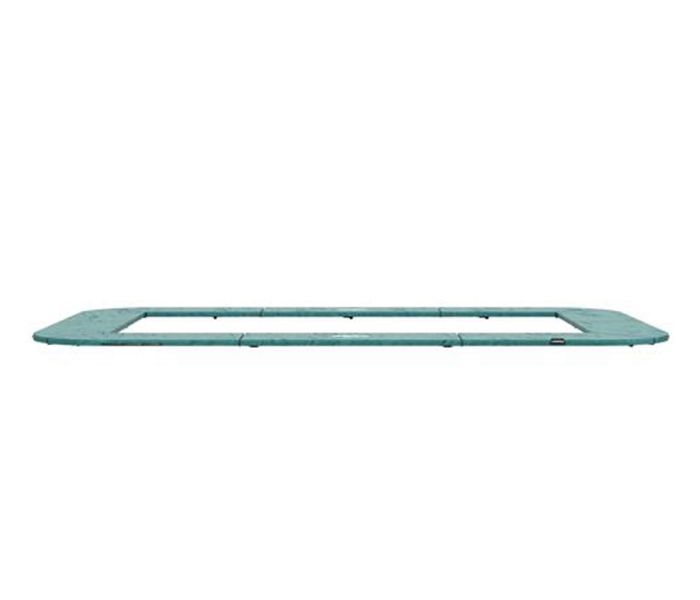 Trampoline Rand Rechthoekig Berg champion Ultim Flatground 330x220 cm Groen
