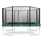 Salta rechthoekige trampoline 244 x 396 met veiligheidsnet