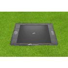 Flat to the ground Trampoline Rechthoekig Akrobat Primus Antraciet 330x250 cm