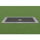 Flat to the ground Trampoline Rechthoekig Magic Circle Pro Grey 244x366 cm