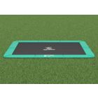 Flat to the ground Trampoline Rechthoekig Magic Circle Pro Groen 214x305 cm