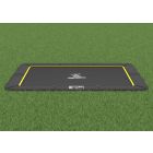 Flat to the ground Trampoline Rechthoekig Magic Circle Pro Zwart 214x305 cm