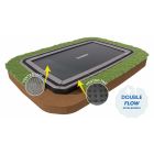 Flat to the ground Trampoline Rechthoekig North 460x310 cm grijs