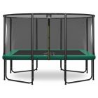 Magic Circle Pro Fiber Rechthoekige Trampoline 244 x 366 cm met veiligheidsnet