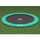 Flat to the Ground Trampoline Magic Circle Pro Groen 305 cm