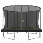 Magic Jump Fiber Rechthoekige Trampoline 214 x 305 cm Black met Veiligheidsnet