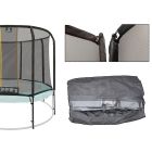 Los veiligheidsnet fiber inside voor trampoline 427 cm met sluis (zonder palen)