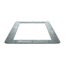 Trampoline Rand Rechthoekig Flat To The Ground Akrobat Primus 430x305 cm Antraciet