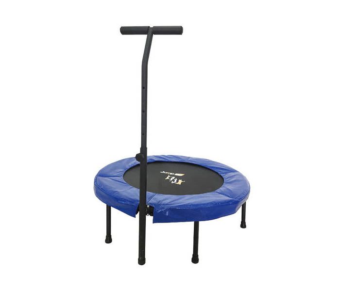 Vaag micro Signaal Fitness trampoline 96cm Jump up Deluxe met steun, Mini trampoline