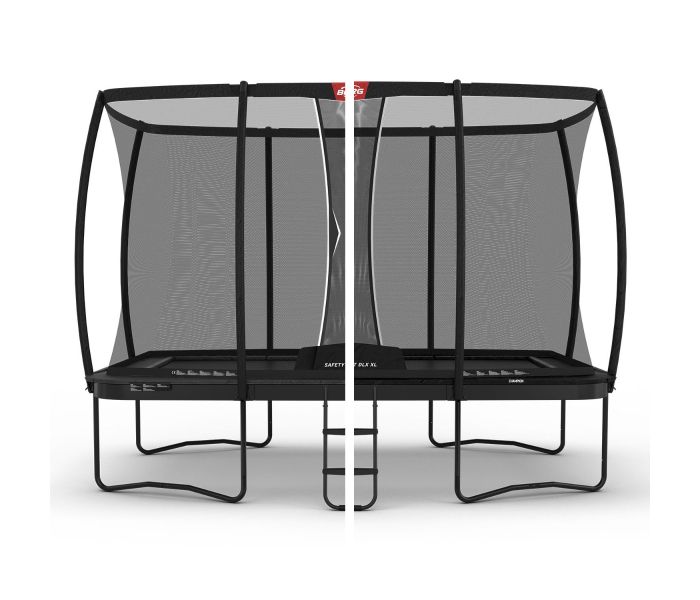 Berg Ultim Champion Rechthoekige Trampoline 500x300 cm met deluxe veiligheidsnet XL