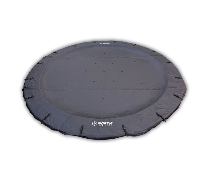 Trampoline Afdekhoes Flat To The Ground 430 cm Black North